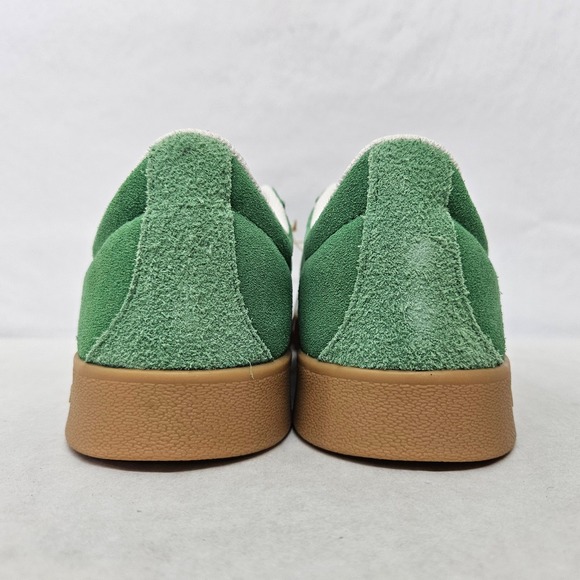 Adidas VL Court 2.0 Casual Sneakers JH5077 Green Suede Gum Sole Men Size 8 - Picture 11 of 13